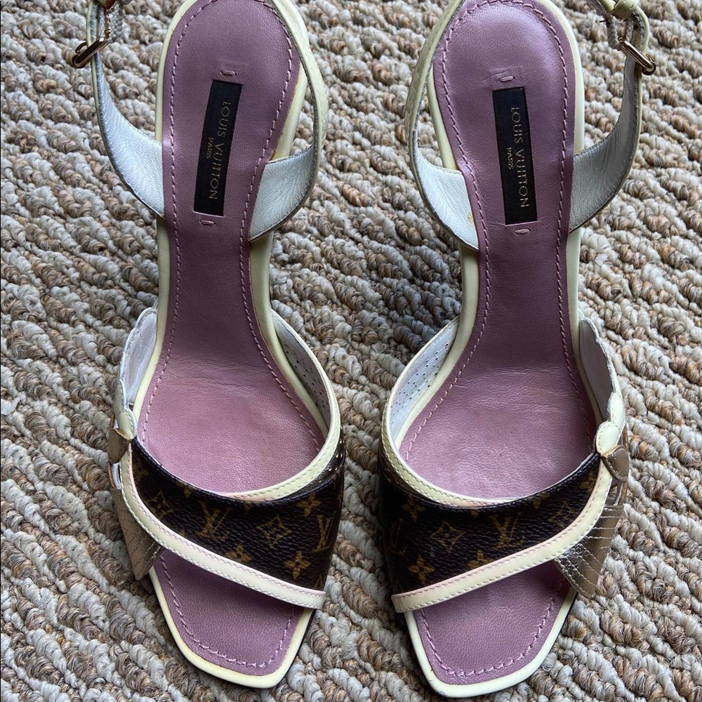 Authentic LV sandals